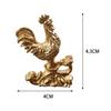 Chicken Figure Rooster Sculpture, Chicken Sculpture Animal Statue, Rooster