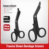 Stainless Steel Gauze Scissors Trauma Gauze Cutter Emergency First Aid Shear Outdoor   Paramedic Bandage Medical Scissors