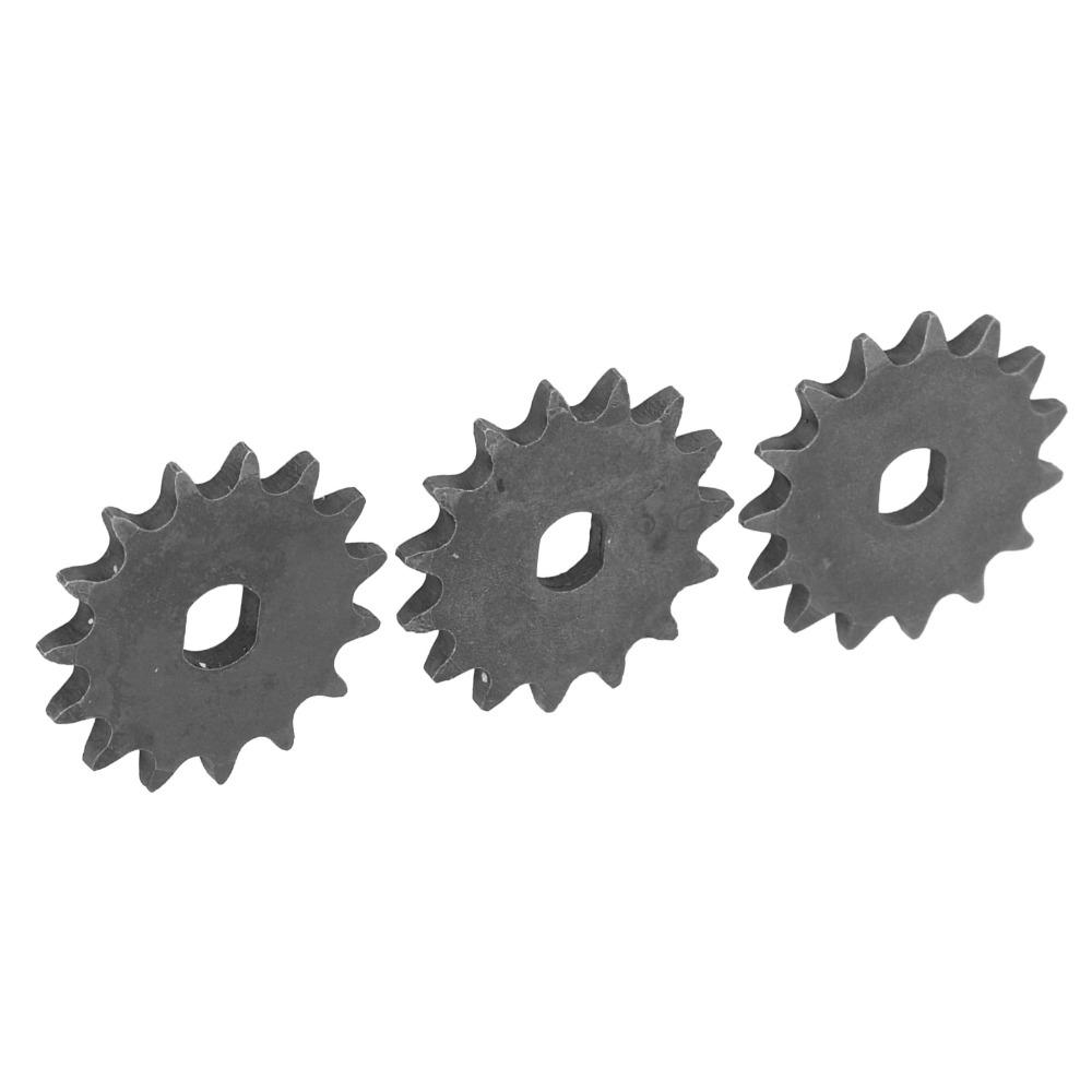 3PCS T8F 15T Engine Gears Steel Scooters Engine Gears Engine Pinion Gear Electric or Gas Scooters