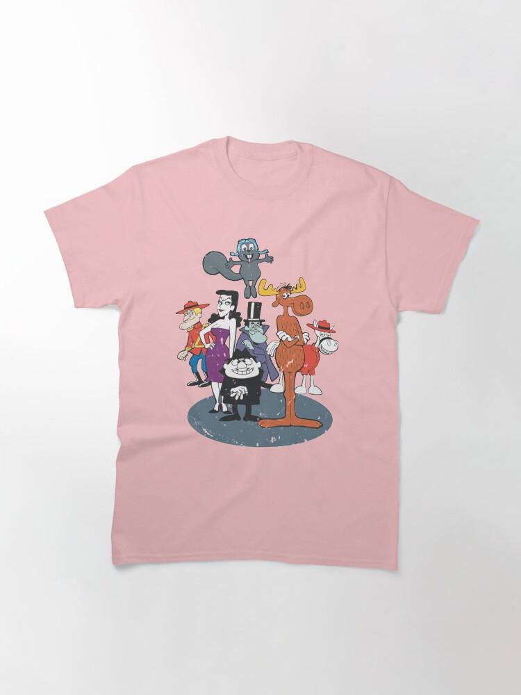Rocky Rocky And Bullwinkle Classic T-Shirt