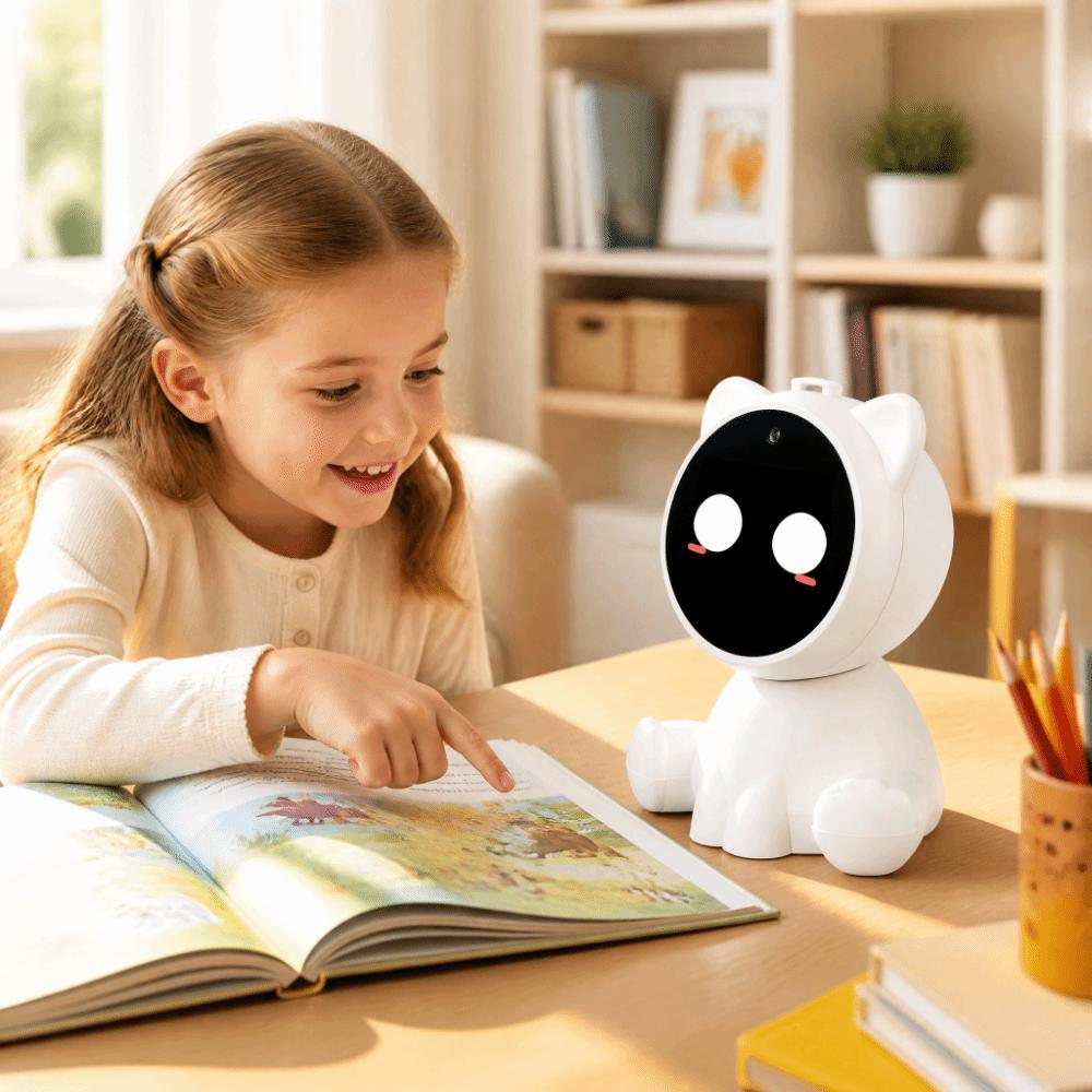 Smart Photo Recognition AI Robot Table-Based Desktop Robot Educational Play
