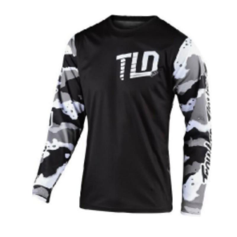 Kids Mountain Bike Downhill Jersey Long Sleeve Quick-Dry Breathable Cycling Top Boys Girls