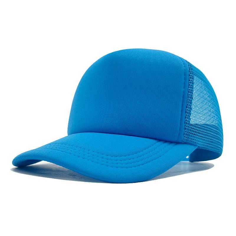 High Quality Custom 3D Embroidery Sublimation Print 5-Panel Trucker Mesh Cap Baseball Gorras Blank Foam Trucker Hat