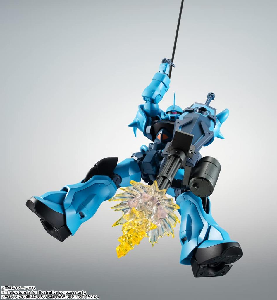 TAMASHII NATIONS ROBOT Spirits Mobile Suit Gundam 08th MS Platoon Gouf Custom 125 мм окрашенная подвижная фигурка BAS63455 [SIDE MS] MS-07B-3 ver.. АНИМЕ.