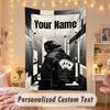 Custom Personalized Tapestry,Kendrick Lamar Print Custom Name Text Wall Art Hanging for Bedroom