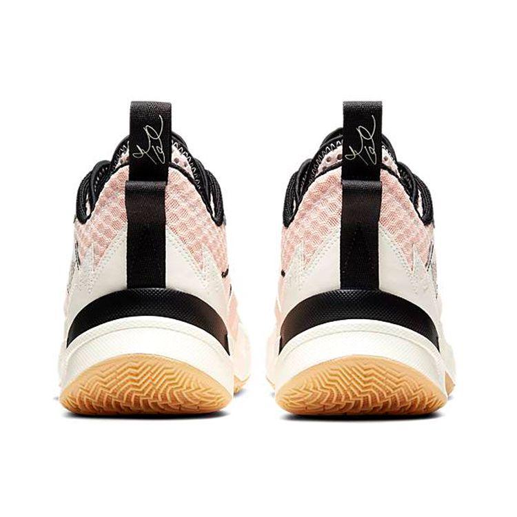 Air Jordan Почему бы не Zer0.3 PF Мужские кроссовки кораллового цвета розового цвета с оттенком бледно-слоновой кости CD3002-600