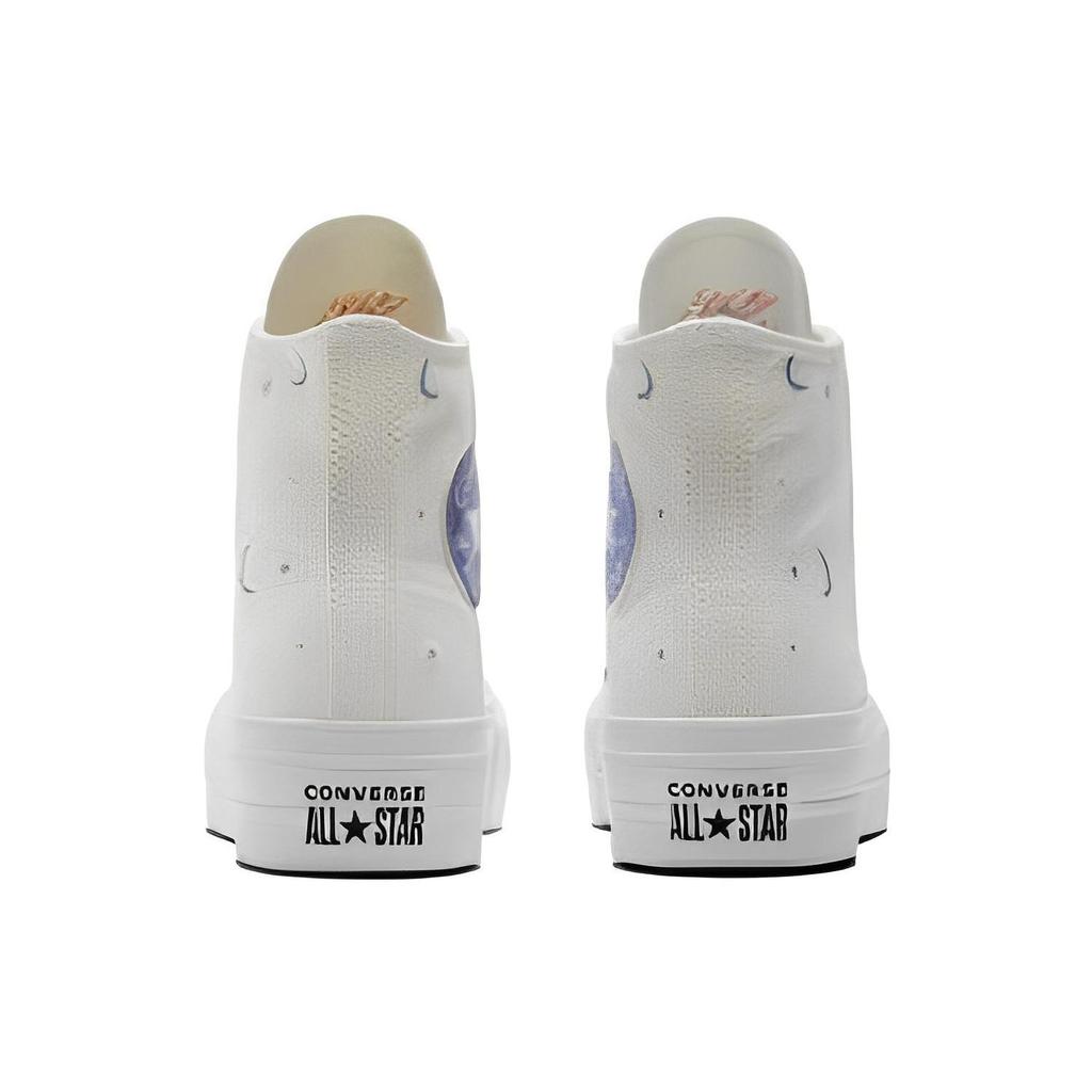 Converse Кеды Chuck Taylor All Star Lift 'Кремовый Фиолетовый' Женские A02895C