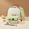 304 Stainless Steel Bento Box With Lid Portable Sealed Divided Lunch Box For Kids Student School Fruit Salad Lunch Container