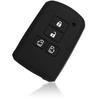 MALAKO Toyota Smart Key Silicone Cover 4 Button Cover Key Case Key Cover Silicone