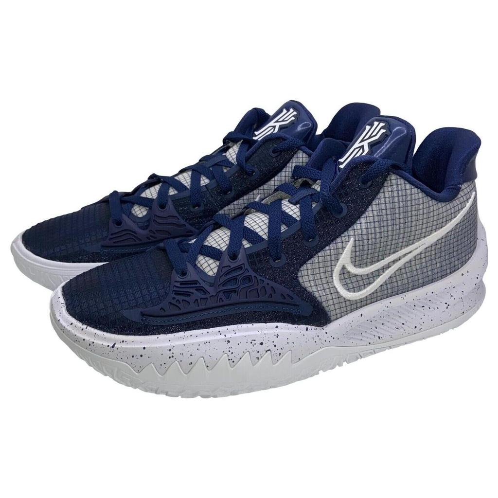 Nike Kyrie Low 4 TB College Navy Мужские кроссовки Сине-Белые DM5041-400