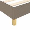 Vidaxl Rama Łóżka Bez Materaca Taupe 80X200 Cm Tkanina
