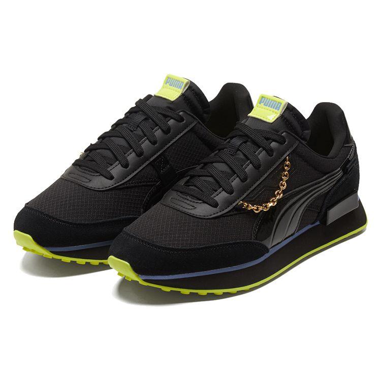 Puma Женские Future Rider Dark Dreams Черный Энергетический Желтый 380637-01
