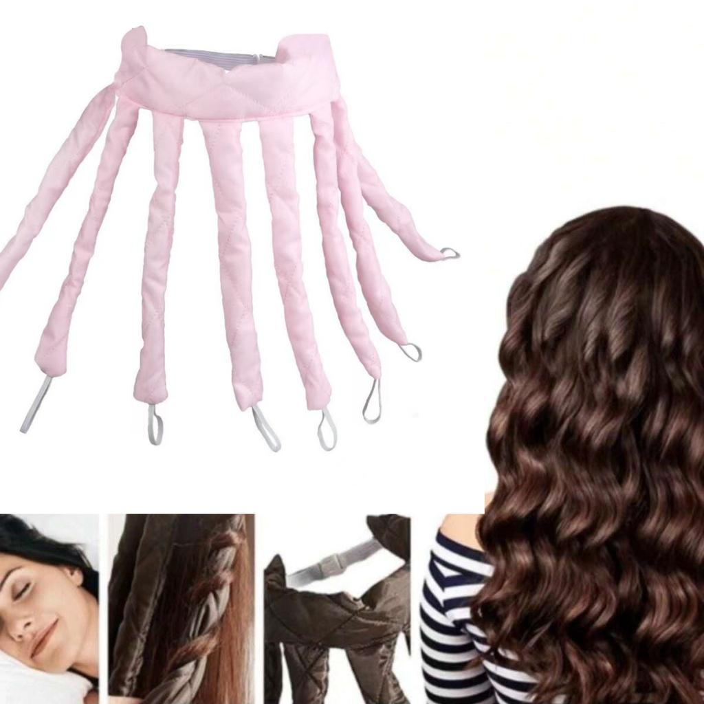 Eight-claw Lazy Curling Stick Hair Band Headband Sleep Heatless Curling Stick Squid Hair Hoop Sponge Curling Iron