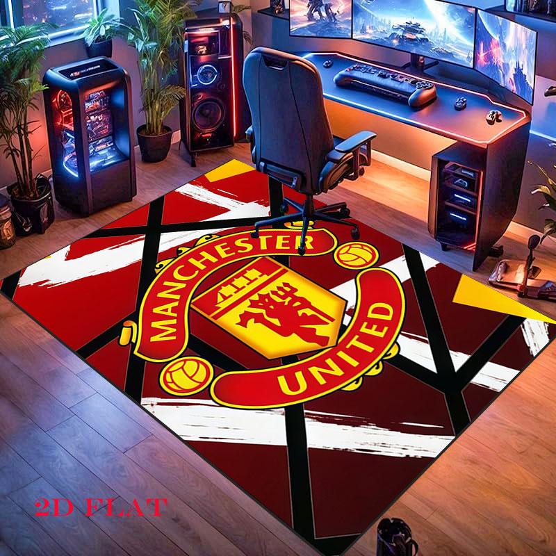 Mighty MUFC Dynasty Carpet Rug for Living Room Bedroom Home Sofa Decoration,Kids play Nonslip Floor Mat