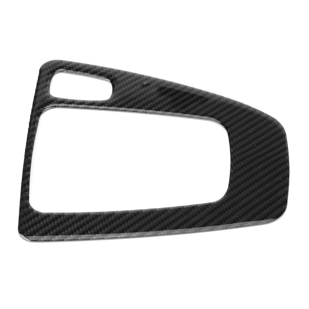 Декоративная накладка панели переключения передач из углеродного волокна для BMW E90 E92 E93 2005 2012 с правым рулем