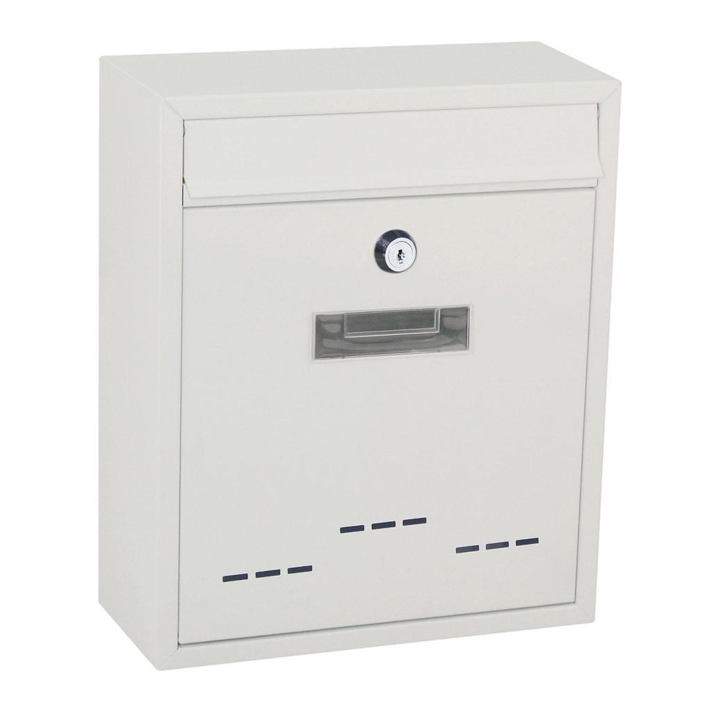 Large Wall Mount Mailbox, Lockable, Drop Box, Capacity, Mail Box Letterbox Postbox for door