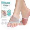 Поддержка при Hallux Valgus TENICORE, Инструмент для коррекции Hallux Valgus с 2 подушечками и 8 прокладками, Поддержка пальцев стопы, Разделитель пальцев стопы, Защитная подушечка для стопы, Регулируемая сила с Sp