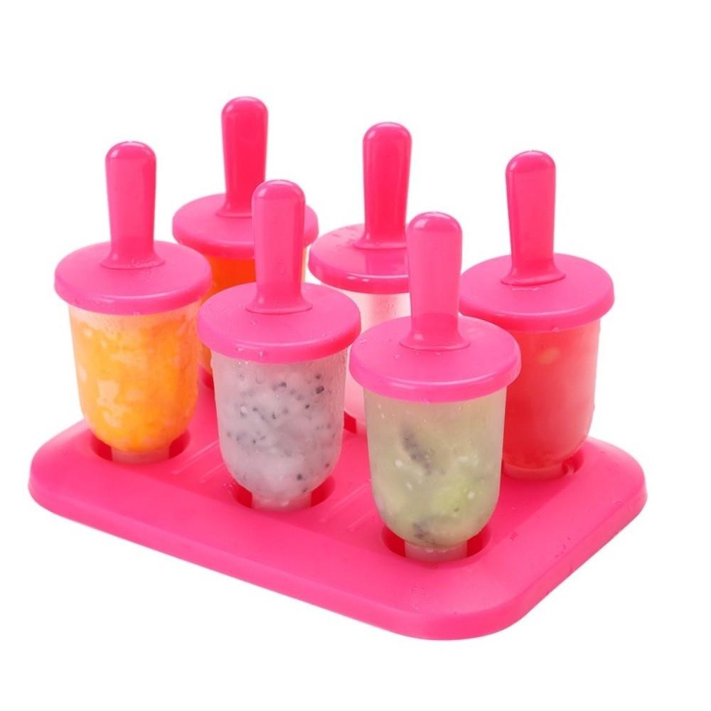 Food Grade Plastic Ice Cream Molds Easy To Fall Off DIY Ice Cream Tools Popsicle Mould DIY