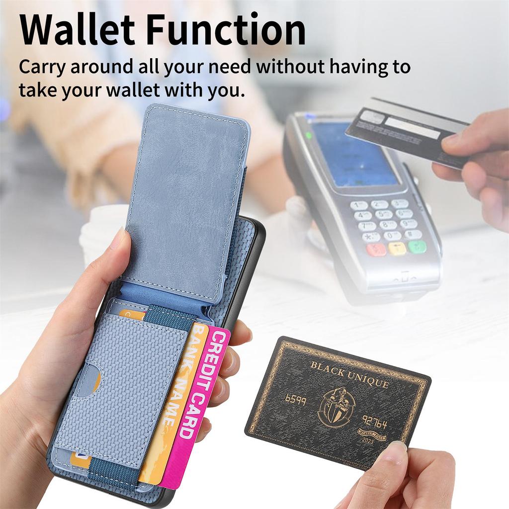 Для Realme 14 Pro 5G Чехол с держателем для карт, подставкой, кожаной задней крышкой