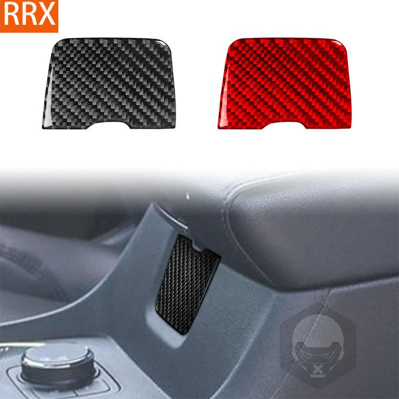 For Chevrolet Traverse RS LT 2018- Real Carbon Fiber Sticker Centre armrest switch panel Car Accessories ide decorative