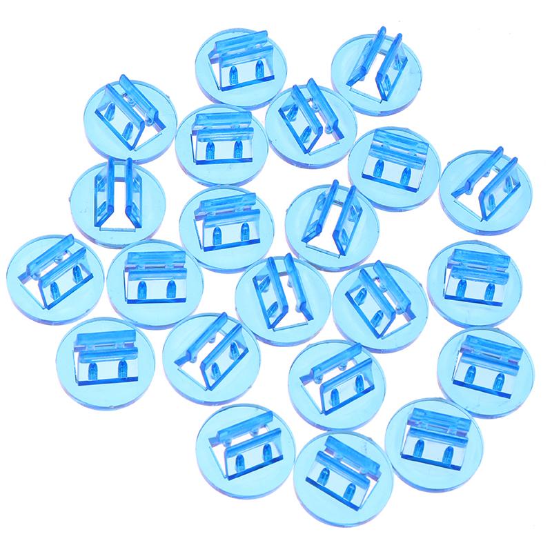 20 шт./лот прозрачная пластиковая подставка для карточек для настольных игр держатель для карт игровые аксессуары