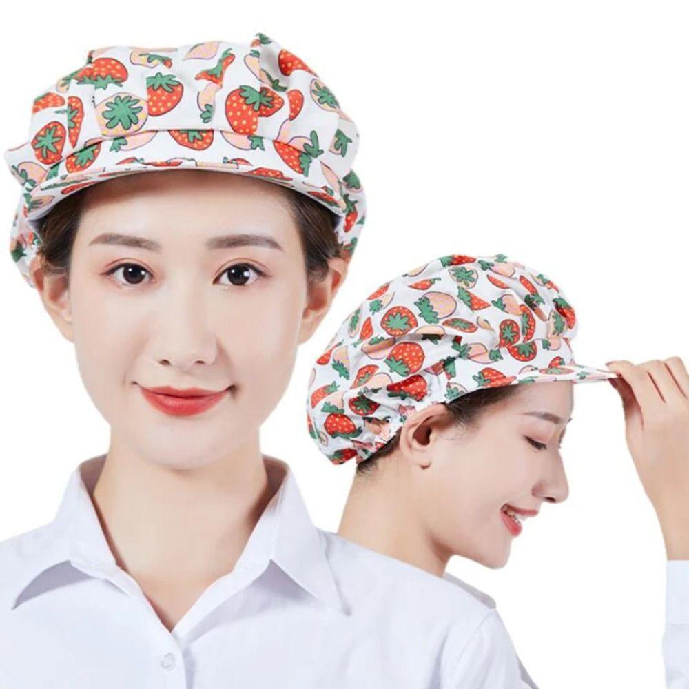 Anti-hair Loss Kitchen Casquette Hat Adjustable Dust Protection Cap Working Hat Female Men