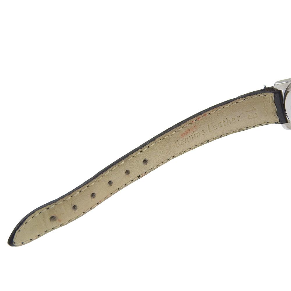 FENDI Olologi Watches 210L SilverDial Stainless Steel/leather Quartz Analog display Women Used