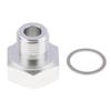 Engine Oil Pressure Sensor Adapter Aluminum Oil Sensor Connector for LS Series Oil Tray Crankcase and Fan Replacement