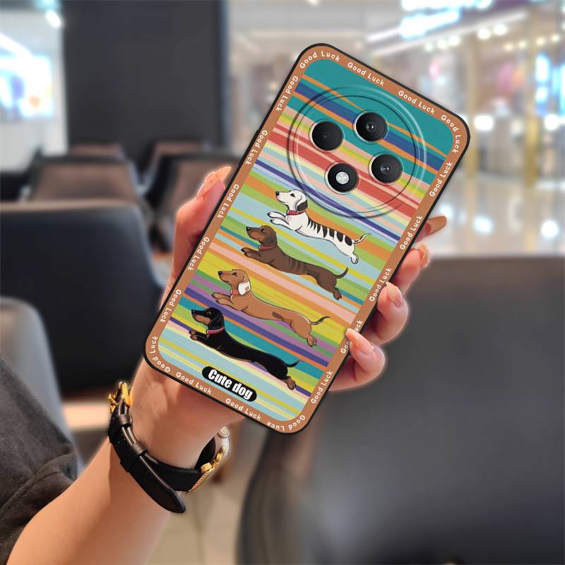 Прочный пылезащитный чехол для телефона для OPPO Reno12F 5G/Reno12 FS/F27 5G Защитный модный дизайн Полностью закрывающий чехол для телефона ТПУ