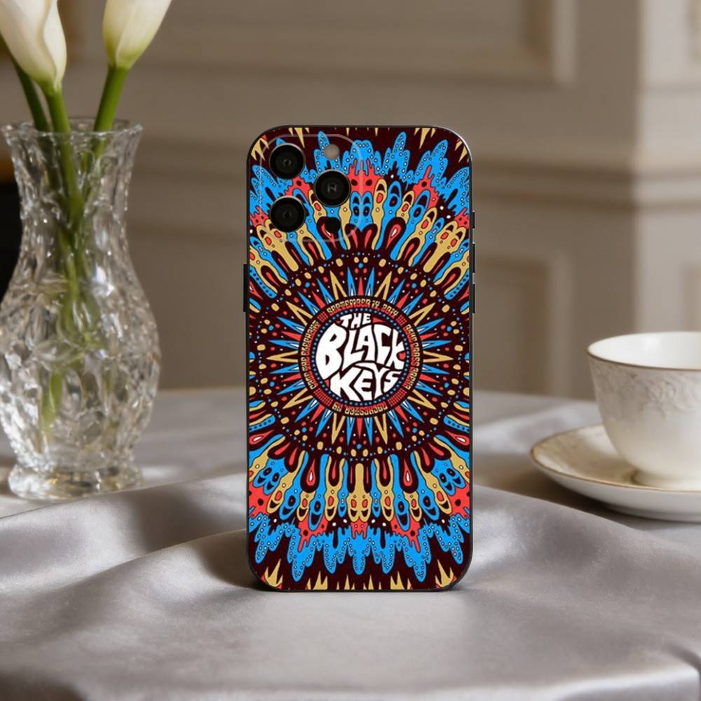 COOL The B-Black KeyS Bnd Phone Case Silicone Soft For IPhone 17pro 16 15 14 13 12 11 X XR Plus Pro Max Plus