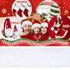 1.5M Artificial Fur Ribbon Christmas Decorations Imitation Rabbit Hair Strips Christmas Doll Ribbon