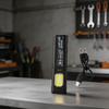 ABS Material EDC Flashlight USB Torch Side Light Ambient