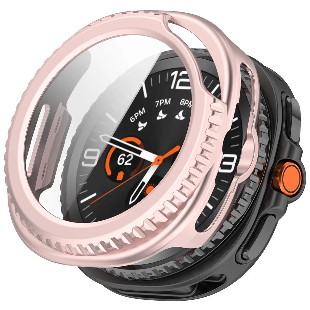 Закаленное Стекло Чехол для ПК для Samsung Galaxy Watch 8-7 Ultra 47мм Защитная Крышка Galaxy Watch 8 40/44мм 8 Classic 46мм Аксессуары