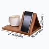 Owl Triangle Book Stand Handmade Desktop Bookend Organizer Book Rest Holder  Readers