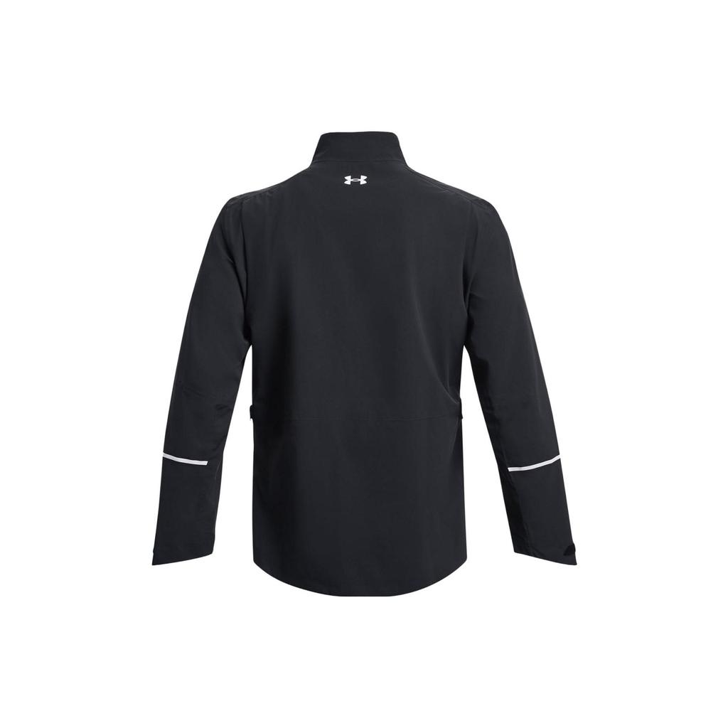 Under Armour Повседневная куртка с воротником-стойкой и буквенным принтом Мужские куртки Черные 1378885-001