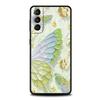 Чехол для телефона Samsung Galaxy S25 Edge S24 S23 S22 S21 Ultra S20 FE 5G S10 S10E S9 Plus Мягкий ТПУ Чехол Масляная Живопись Цветок