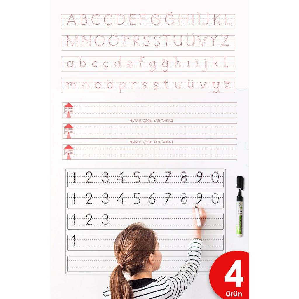 Исследование номеров 1-го класса, руководство по буквам, образовательный набор для обучения, доска для письма, бумажная доска