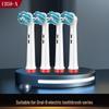 4-Pack EB50X Replacement Heads for Oral-B Electric Toothbrush, Compatible with D12, D16, P2000 Models
