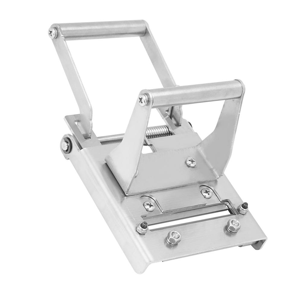 Stainless Steel Portable End Cutter Edge Banding Trimmer for Straight Round Finished