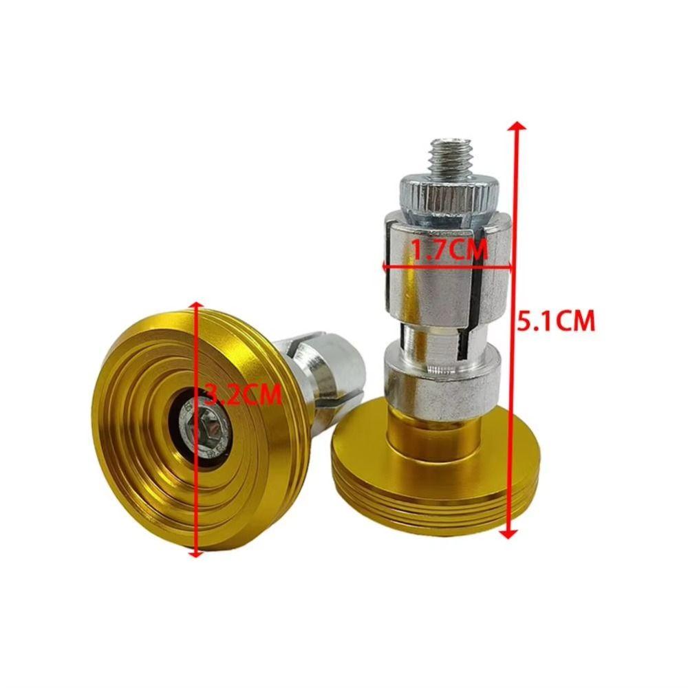 1Pair Universal Handle Plug Aluminum Alloy Metal Handlebars End  for Motorcycle Electric Bike