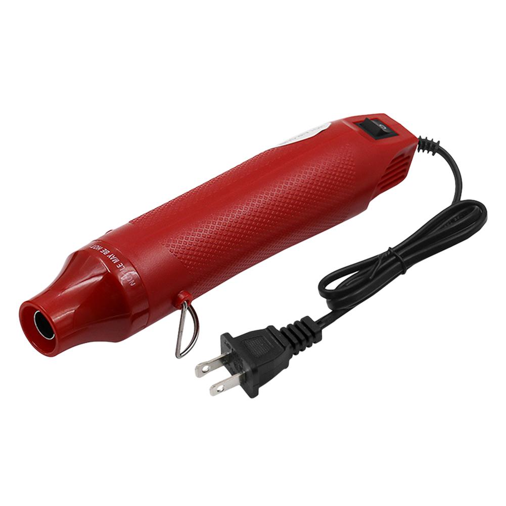Electric Hot Air Gun Fast Heat 300W Mini Handheld Heat Gun US Plug 110V Power Hot Dryer for DIY Craft Embossing Shrink Wrapping