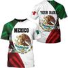 Mens Mexico National Team 3D Printed Quick Dry Breathable Short Sleeve T-Shirt Sport Casual Loose Fit