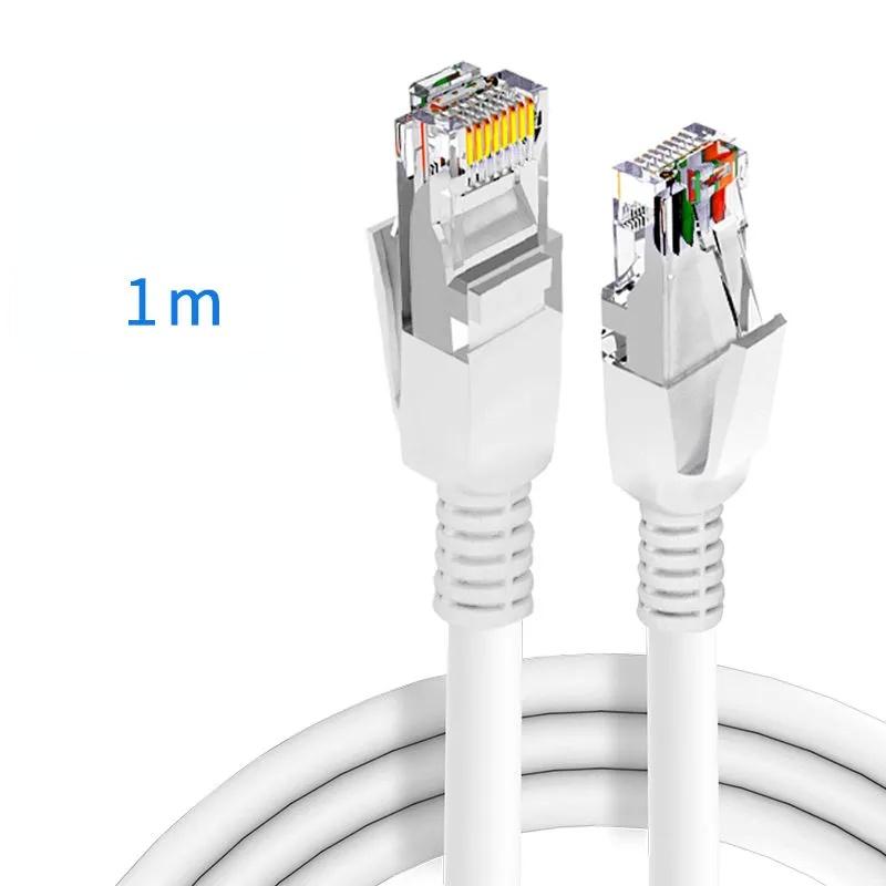 RJ45 Cat5e CAT5 Ethernet LAN Сетевой кабель для ПК PS XBox Интернет-маршрутизатор Белый