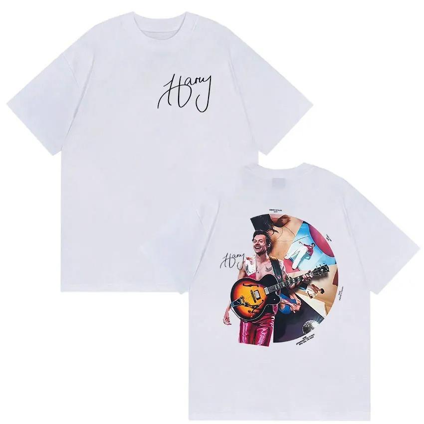 Casual Cotton Tshirt Streetwear Rapper Harry Styles Album 2026 Graphic T Shirt Unisex Hip Hop Retro Fashion Short Sleeve Tshirt