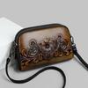 Vintage Chinese Ethnic Embroidery Ladies Shoulder Bag Elegant Crossbody Folk Art Pattern Fashion Casual Multifunctional Mini Handbag