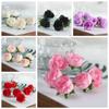 20/50pcs DIY Craft Beautiful Floral Wedding Decoration Artificial Rose Flower Heads Fake Bouquet