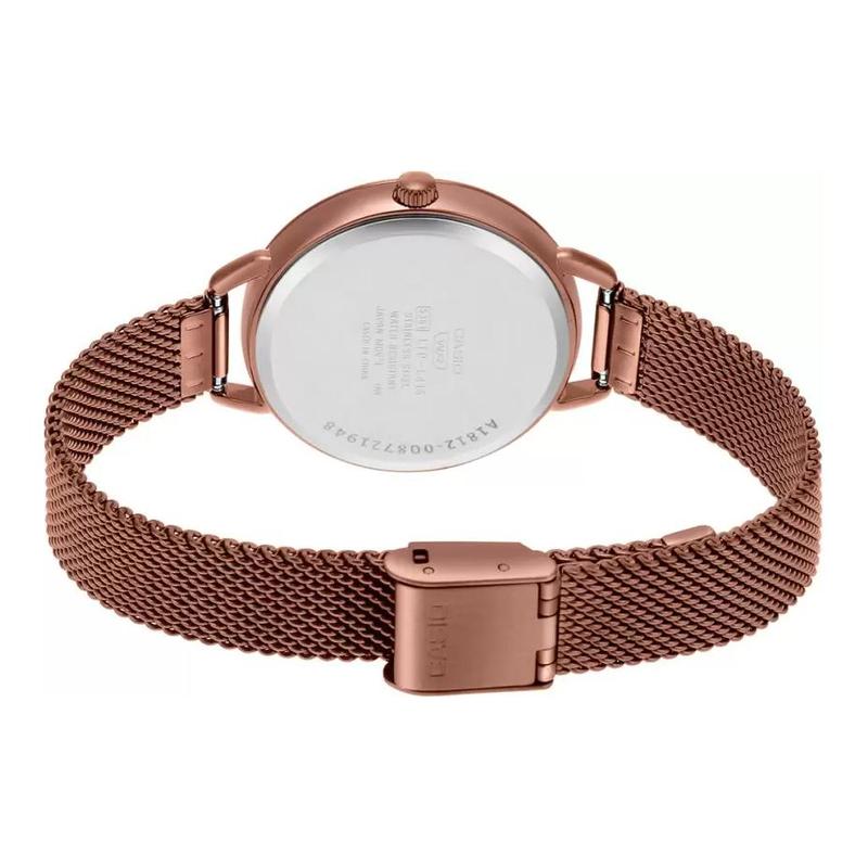 Casio Серия STANDARD серия DRESS Модный тренд деловой повседневный классический стрелочный циферблат статус таймера регулируемая застежка кварцевый LTP-E415MR-7CDF