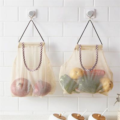 Овощной лук картофель подвесной мешок кухонный чеснок имбирь сетчатый мешок для хранения
