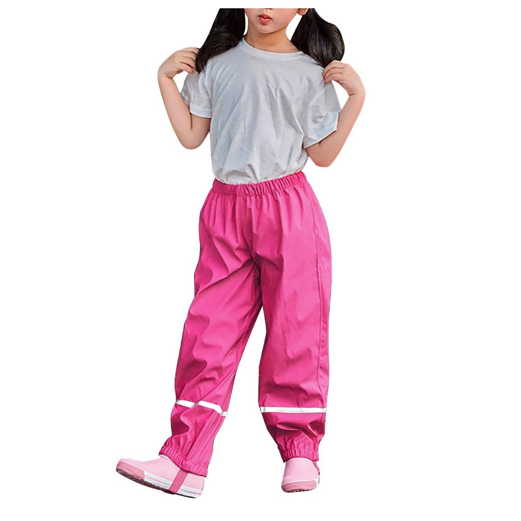 Детские тонкие водонепроницаемые ветрозащитные и дышащие брюки от дождя на открытом воздухе