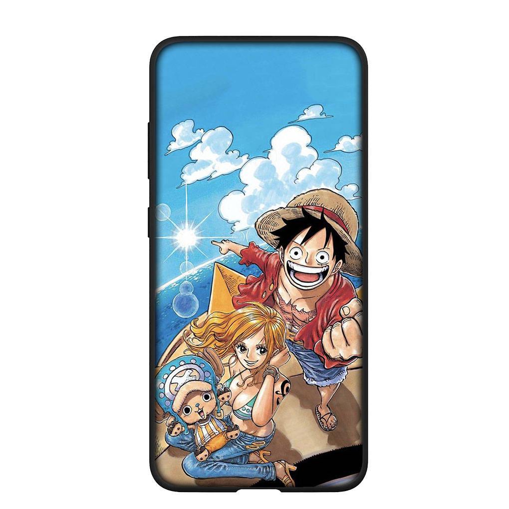 Чехол для телефона Samsung Galaxy S25 S24 S23 iPhone 16 15 Xiaomi Redmi Note 14 13 12 16E 11 Pro Max XR OPPO Moto Huawei Nami Poster Luffy One Piece Cover